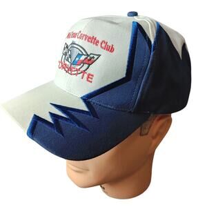 Kati SportCap Vintage Sawtooth Ball Cap‎ Mens Mid Texas Corvette Club Logo
